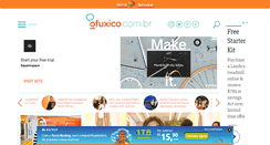 Desktop Screenshot of ofuxico.com.br